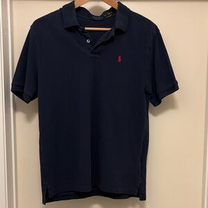 Polo by Ralph Lauren Men's Dark Blue Polo Shirt